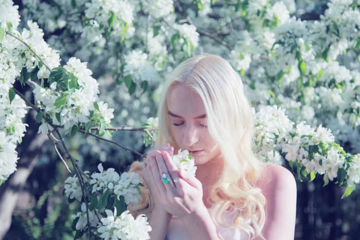 At the spring equinox, all the vegetation around us is ready to spring to life.
