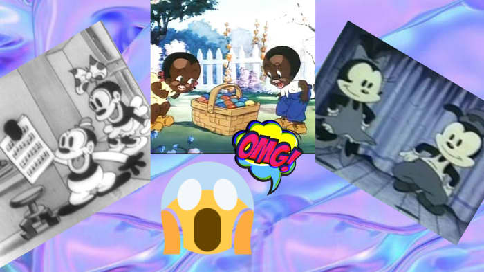 Created by Hugh Harman and Rudolph Ising, Bosko, his girlfriend Honey, her fluffy dog, his dog Bruno, and her student Wilbur graced many a silver screen. They were very racist cartoons.