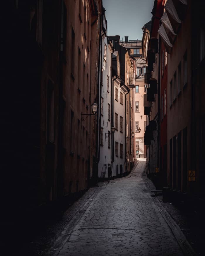 Dark alleys can be frightening places and a lot of unsightly things can be seen, heard, or experienced within its stuffy confines