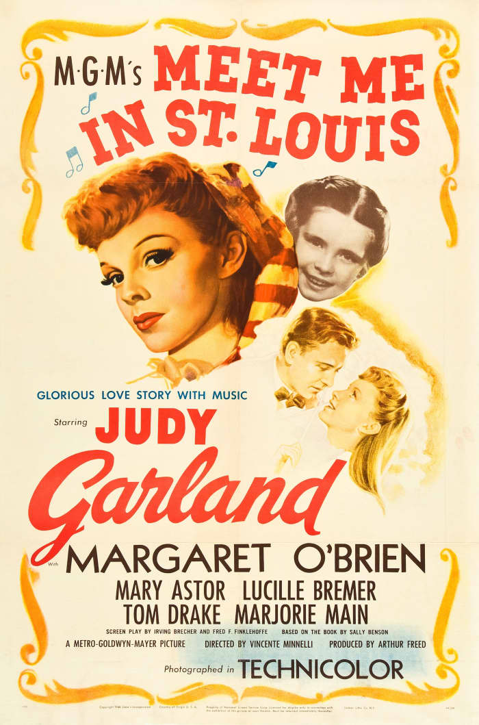 Meet Me in St. Louis with the main cast, Judy Garland