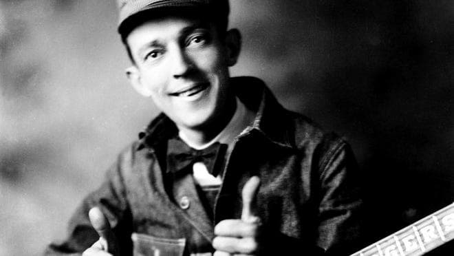 Jimmie Rodgers was considered as "the father of Country Music," but he was always giving money and food to the hobo's.