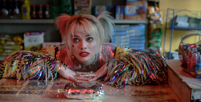 Robbie once again owns the picture as Quinn, sharing the character's sense of anarchy and confusion with the film's own cohesion.