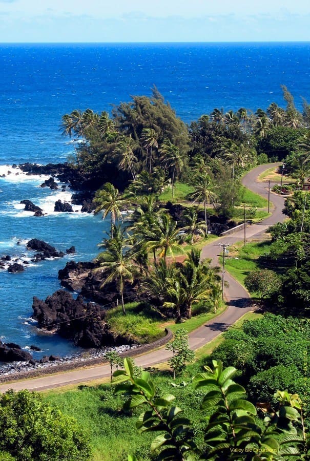 The Hana Highway is another name for the path to Hana. It evolved from a Hawaiian trail into the historic trail had saw the highway.