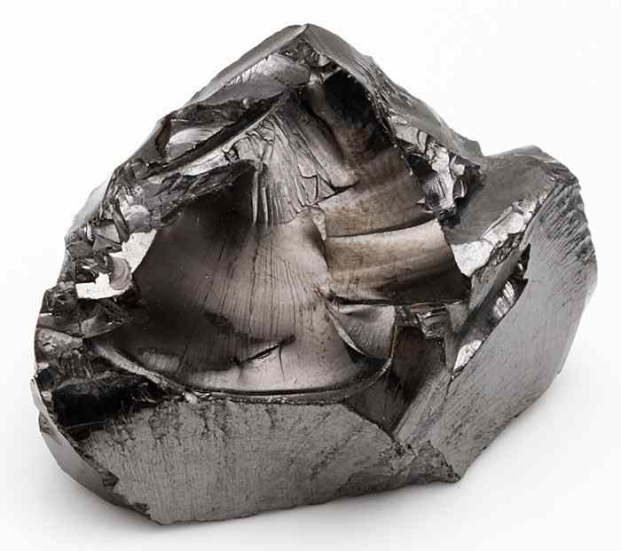 This is Type II Shungite in its natural state but is the most common form. It can be easily shaped and polished. It contains 50 to 70% organic carbon.