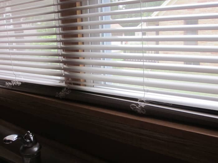 There are many extra slats on the bottom of these Aluminum Mini Blinds. Avoid this with careful measurement of windows.