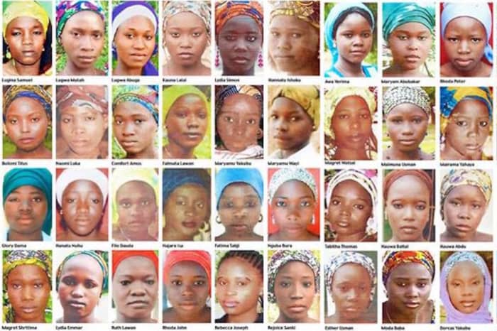 Photos of some of the 276 girls Boko Haram abducted from a school in Chibok, Borno State, northeast Nigeria
