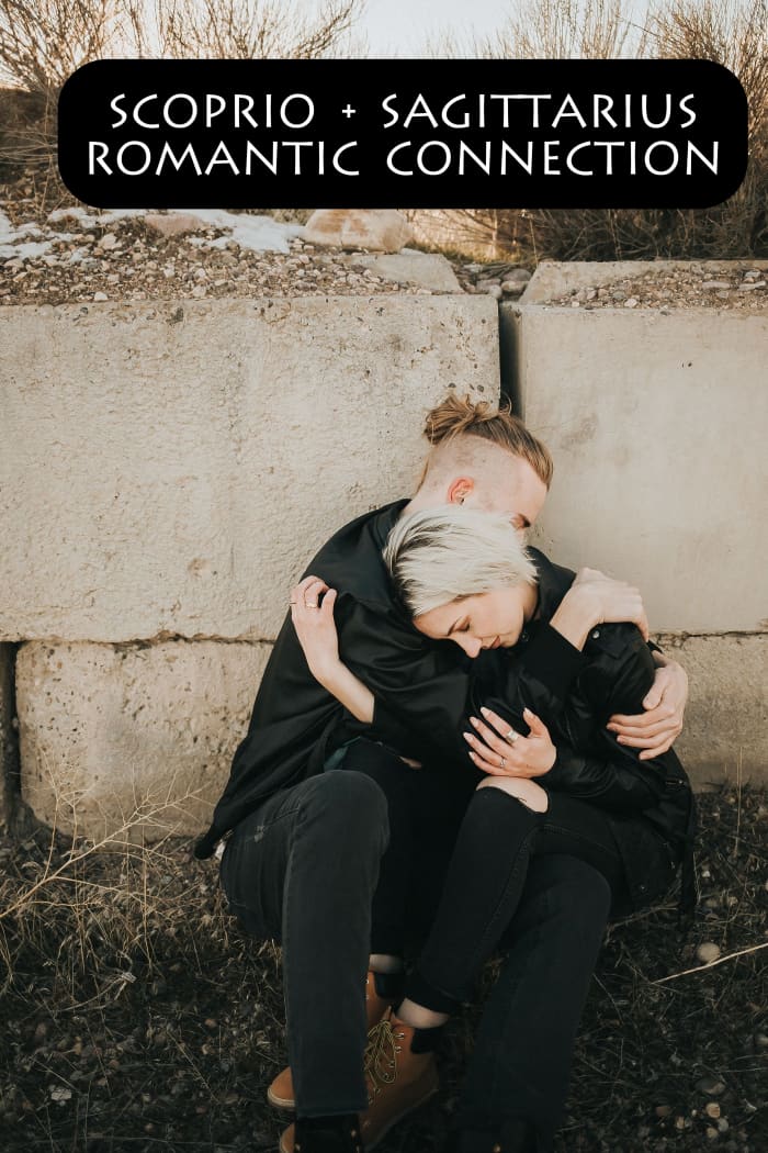 Scorpio and Sagittarius are neighbor signs. Scorpio is the 8th sign; Sagittarius is the 9th. Neighbor signs often have similar outlooks on life, but different guiding principles. They tend to make for strong pairings.
