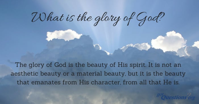 The creation declares the glory of God and is enough to convict and send one to hell.