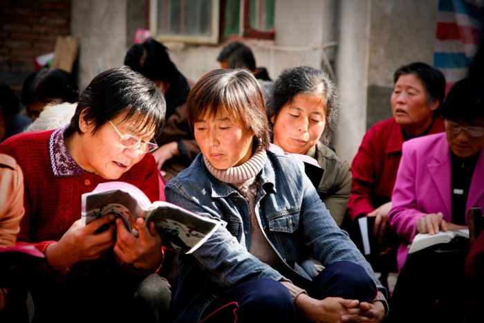 This scene is one of thousands all over China as the Gospel is demonstrated with power.