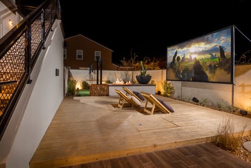 Before you start planning out all your future movie nights, it’s a good idea to make sure you’re even allowed to have a theater in your outdoor space.