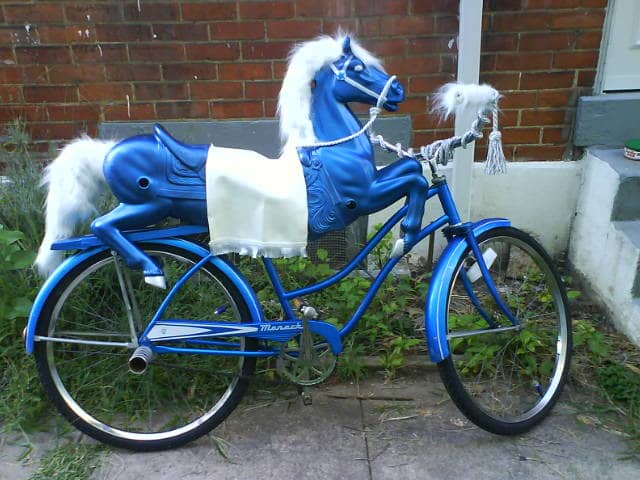 Make your bike a fun ride. Some people spend a lot of time and effort on their bikes before the Burn.