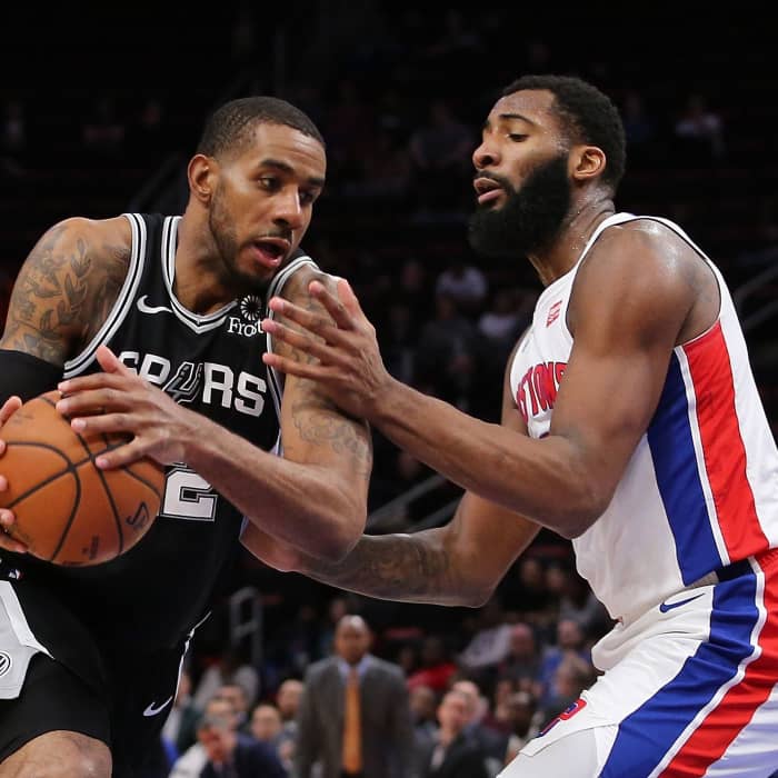Cavs C Andre Drummond and Spurs F LaMarcus Aldridge have been bought out and are now in free agency.