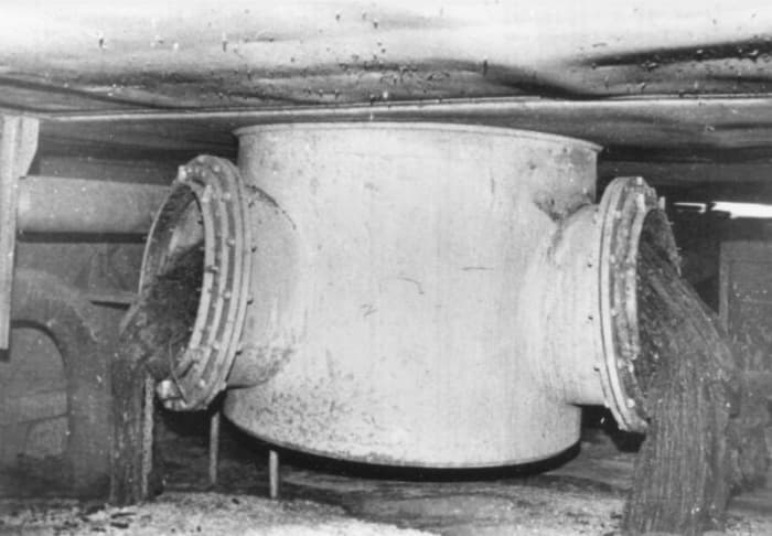 Meltdown from reactor number 4 at Chernobyl April 26,1986. It behaves like lava but is twice as hot as naturally occurring lava. It has formed in only five times in history.