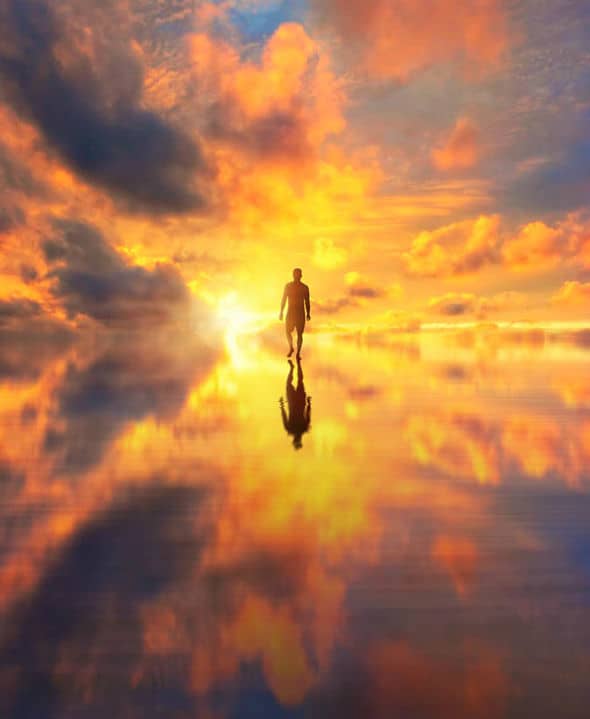 The experience of life after death is poles apart, very different. One is sure to say; "When should I die again?