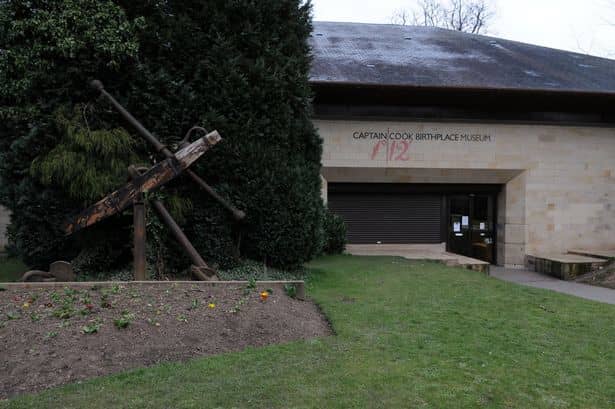 The Captain Cook Birthplace Museum in Stewart Park, Marton - opposite the hospital that bears his name
