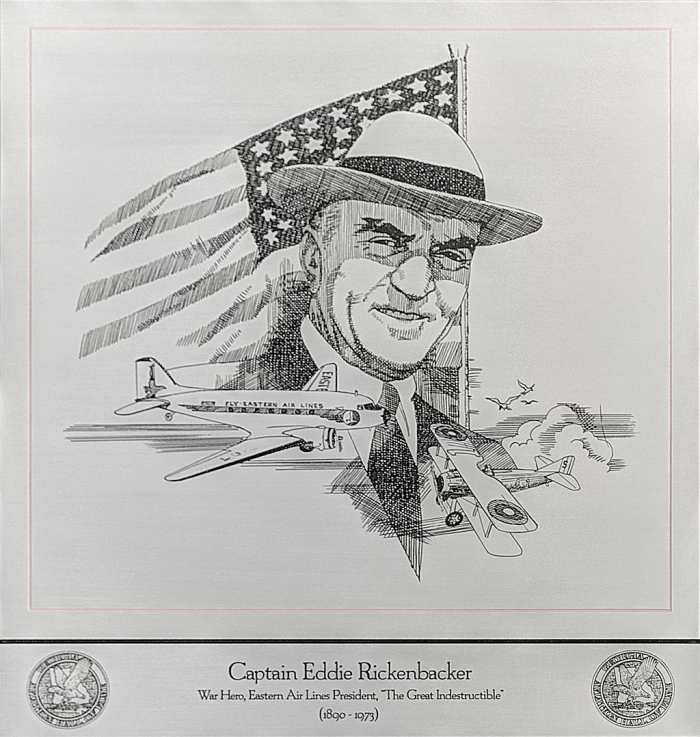 Rickenbacker would buy Eastern Airlines in 1938 for $3.5 million from General Motors. It had a near monopoly in air travel between New York and Florida from the 1930s until the 1950s and dominated this market for decades under Rickenbacker's guidance