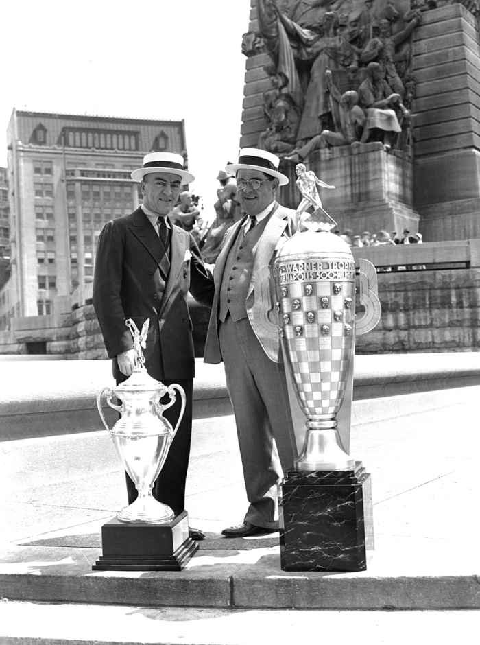 Rickenbacker would eventually own the Indianapolis Motor Speedway in 1936. He would race in the Indianapolis 500 in 1915.