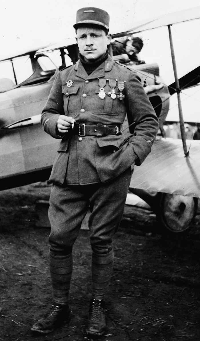 Major Raoul Lufbery would give Rickenbacker the experience he needed to survive in the air above the Western Front. Photo of Gervais Raoul Lufbery (1885-1918). Born in 1885, Lufbery grew up in a tiny French village with his grandparents.