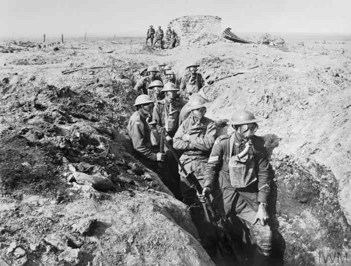 Soon after the First World War began both sides became locked in a stalemate along the Western Front.