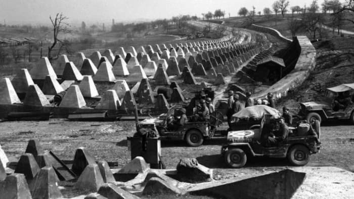 The Siegfried line has been much ridiculed for its hasty construction, but to contain the French attack in 1939 it would have certainly served well