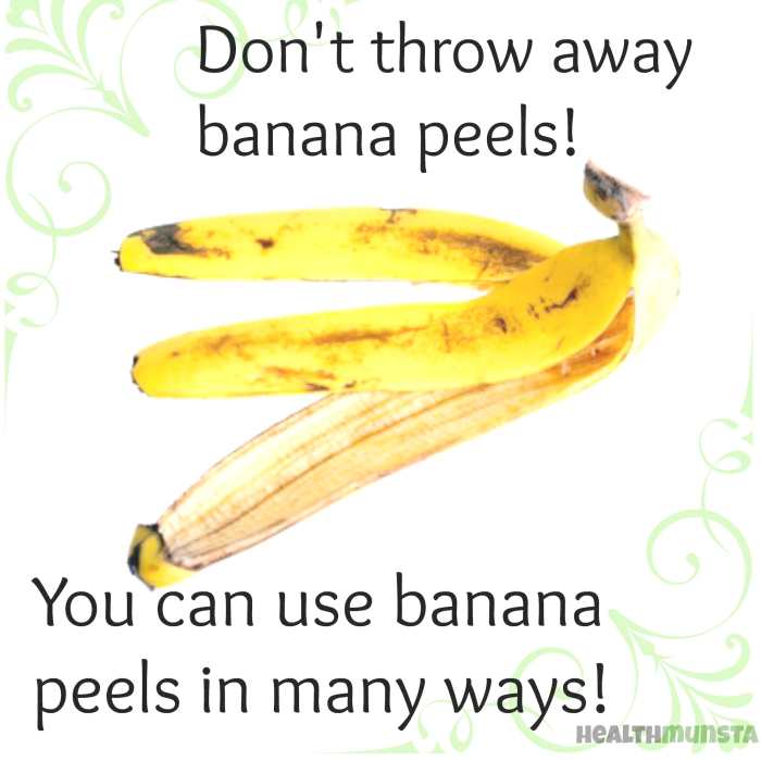 What plants like banana peels image