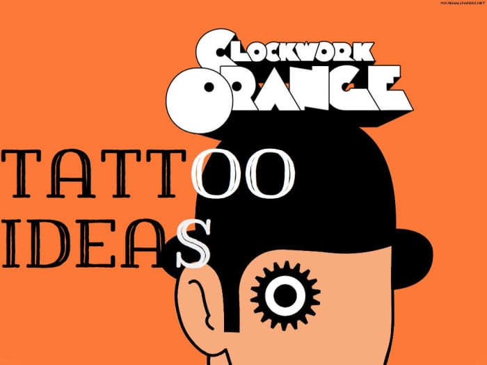 Let's explore some tattoo ideas inspired by the classic and controversial film "A Clockwork Orange."