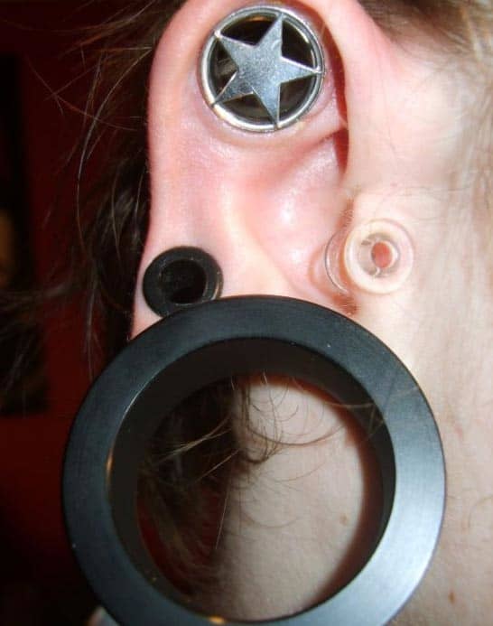 How to Stretch Your Ear Piercing to a Larger Gauge TatRing