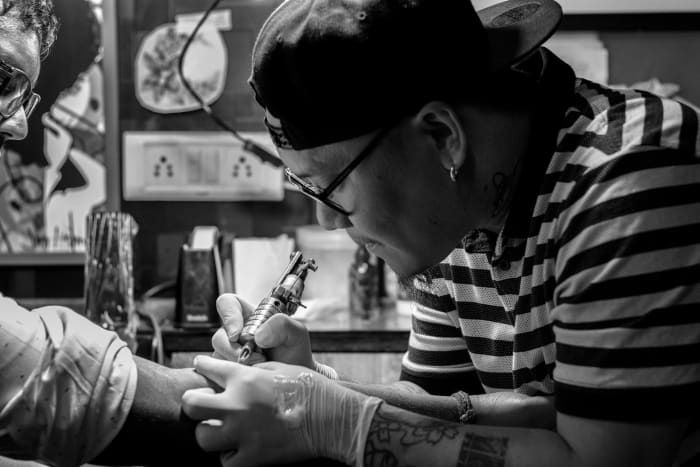 Most tattoo infections are bacterial, and they don't usually occur at the tattoo shop. Learn how to help prevent an infection by taking better care of your tattoo at home.