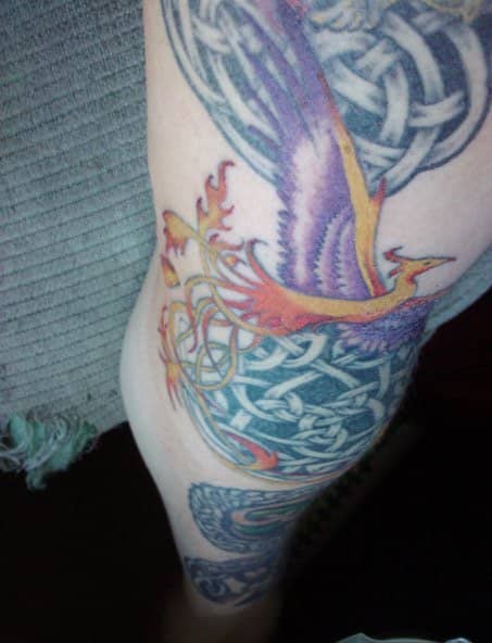 This was shortly after the meat of my right sleeve tattoo had healed. Beautiful if I say so myself, especially for all the pain that came with that cool phoenix!