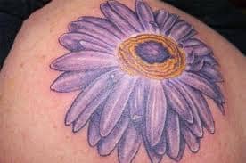 Daisy Flower Tattoo Designs - TatRing