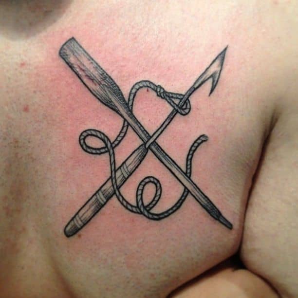 harpoon tattoo meaning