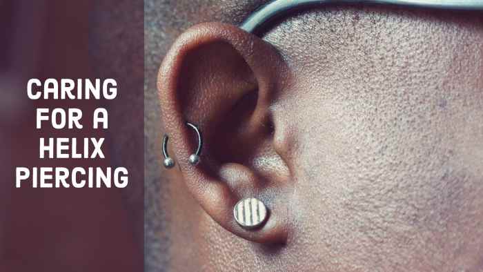 How to Care for a Helix or Forward Helix Piercing - HubPages