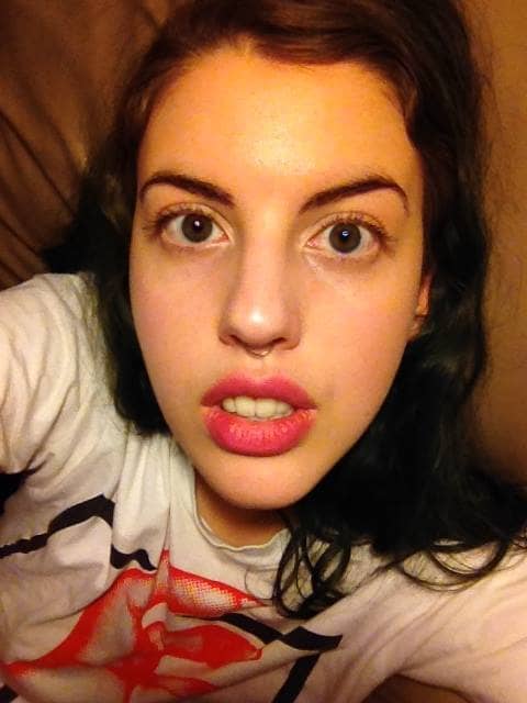 This is the fake septum ring I wore for a few months before I got it pierced for real. This is how I knew I really wanted it done.