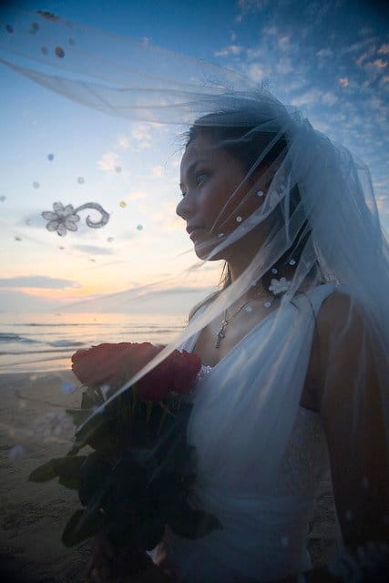 The dreams held on the wedding day don't always last. They slowly fade during the course of a bad marriage.