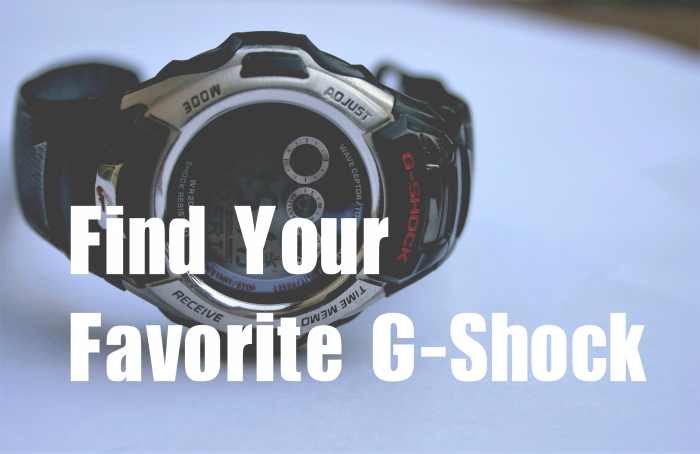 Review eight of the best Casio G-Shock watches, and see which one is right for you.