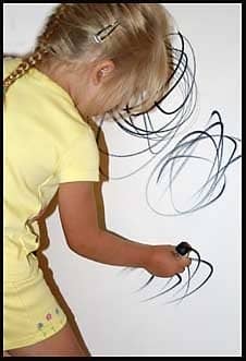 Did your little artist get creative on the walls of your home? Never fear—there is a way to remove those marks!