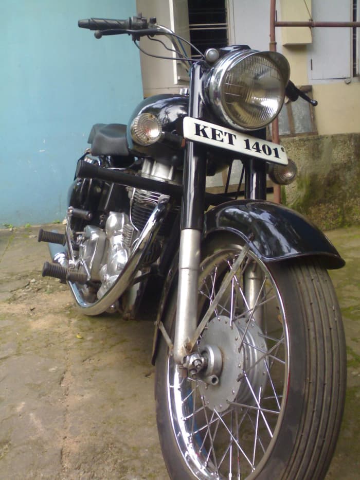 bolt on design royal enfield