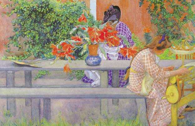 The Life and Paintings of Swedish Artist and Illustrator, Carl Larsson ...