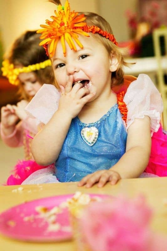 Young toddlers will have a lot more fun at a party with a few friends, simple activities, and lots of attention from caregivers.