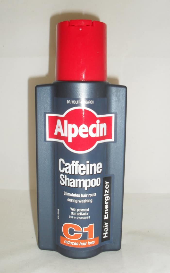 Alpecin C1 Shampoo: Looks like a bottle of bicycle oil.