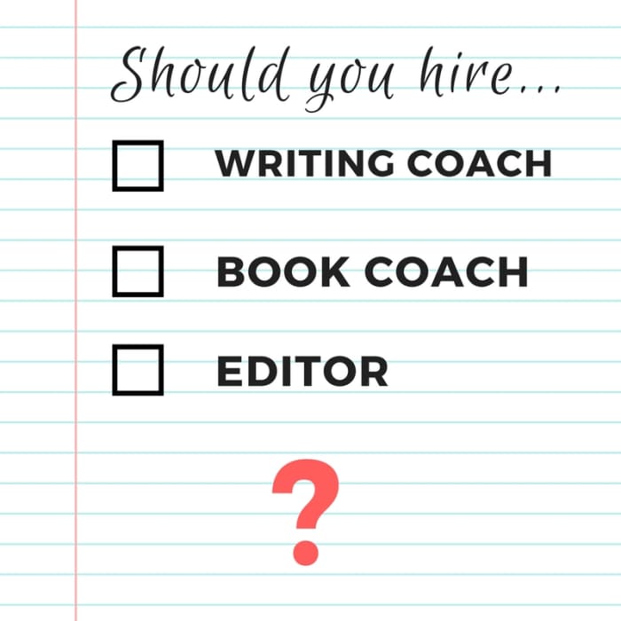 Editors, book coaches, and writing coaches all do slightly different things. Learn about what they do before deciding who to hire.