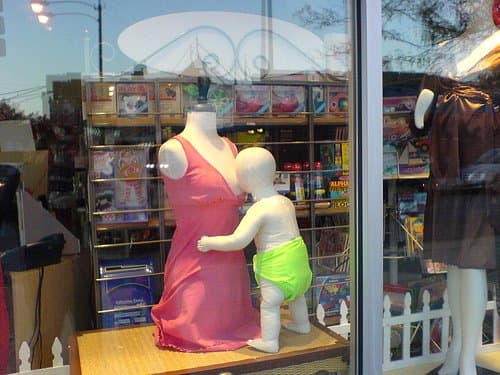 Breastfeeding is a beautiful thing, even if you're a pair of dummies when you first begin. Photo Credit: http://www.flickr.com/photos/gusilu/403138047/ under Creative Commons Attribution License