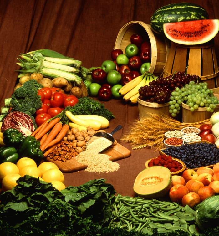 Fiber is part of the structure of fruits, vegetables, and cereals.