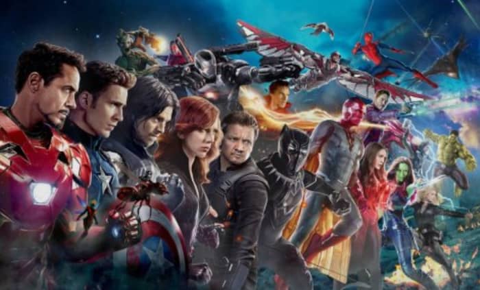The four phases of the Marvel Cinematic Universe include movies, TV and Netflix shows, one-shots, and shorts.