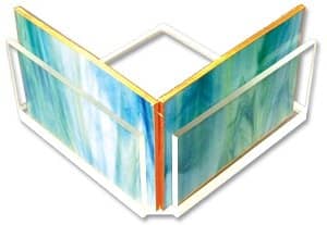 I started building my boxes by hand which took a lot of patience and ended in a lot of frustration. Once I started using the boxer, making stained glass boxes became much easier.