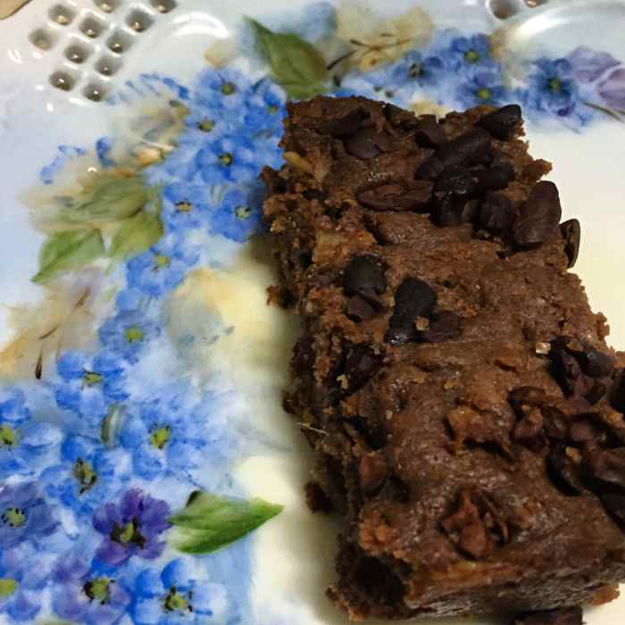 Fudgy Sweet Potato Brownies
