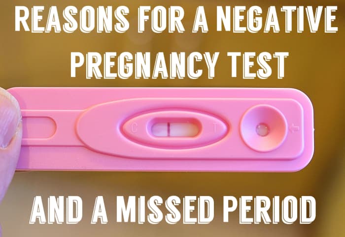 9 Reasons for a Missed Period and Negative Pregnancy Test Result ...