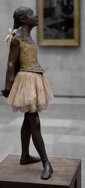 The Little Dancer by Edgar Degas, Musee D'Orsay, Paris. Photograph by Bruin, coutesy of Flickr and Wiki Commons