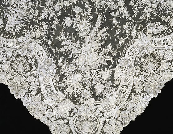 Read on to learn all about the history and origins of lace, from the Belgian lacemakers (who created the bridal piece pictured above) to Grace Kelly's wedding gown.