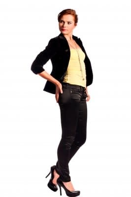 If you find yourself in less formal surroundings, you could buy separate jeans and jackets in place of suits, but stick to the color schemes suggested.